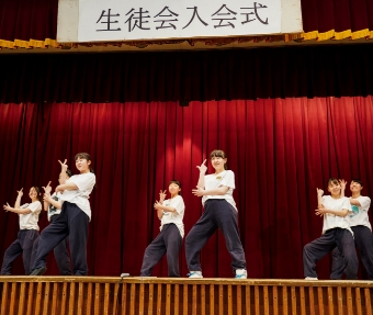 生徒会入学式